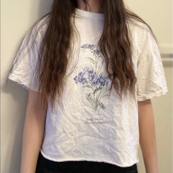 Brandy Melville Forget Me Not Shirt - Picture 1 of 1